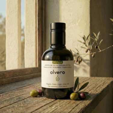aceite de oliva virgen extra picual 250ml ecológico Olvero